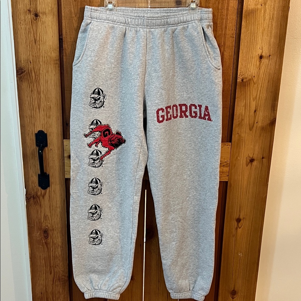 TRAVIS SCOTT x MITCHELL & NESS UNIVERSITY OF GEORGIA SWEATPANTS